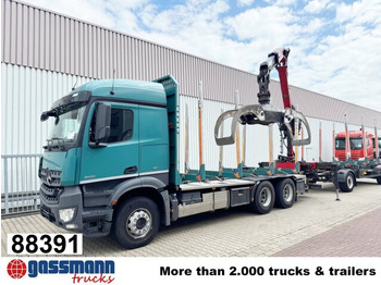Tovornjak za prevoz lesa MERCEDES-BENZ Arocs 2651