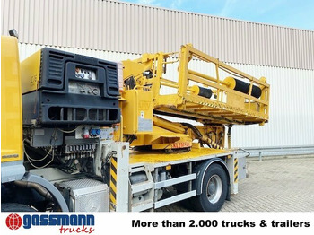 Dvižna ploščad montirana na tovornjak Mercedes-Benz Axor 1824 K 4x2, AMV Hubsteiger + Kompressor,: slika 2