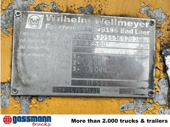 Polprikolica cisterna Wellmeyer, STF 35/89 TA AL, ca. 25 cbm, ALU,: slika 3