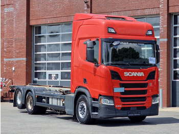 Kontejnerski tovornjak/ Tovornjak z zamenljivim tovoriščem SCANIA R 500