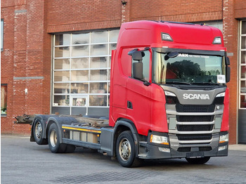 Kontejnerski tovornjak/ Tovornjak z zamenljivim tovoriščem SCANIA S 500