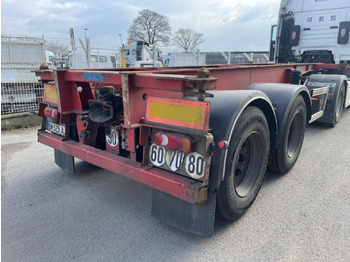 Kontejnerska polprikolica/ Polprikolica z zamenljivim tovoriščem ASCA