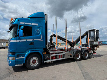 Tovornjak za prevoz lesa SCANIA R 730