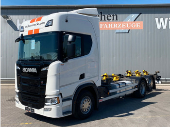 Kontejnerski tovornjak/ Tovornjak z zamenljivim tovoriščem SCANIA R 450