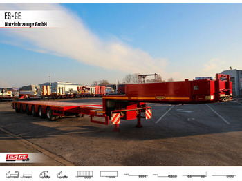 Nizko noseča polprikolica Broshuis 6-Achs-Satteltieflader - teleskopierbar: slika 3