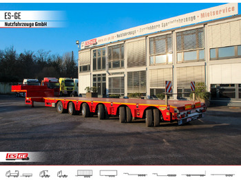 Nizko noseča polprikolica Broshuis 6-Achs-Satteltieflader - teleskopierbar: slika 2