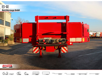 Nizko noseča polprikolica Broshuis 6-Achs-Satteltieflader - teleskopierbar: slika 4