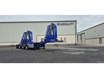 Kontejnerska polprikolica/ Polprikolica z zamenljivim tovoriščem MEGA