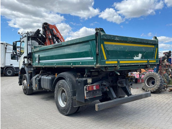 Tovornjak prekucnik, Tovornjak z dvigalom Mercedes-Benz Arocs 1835 K 2-Achs Kipper Kran Atlas 126.3: slika 3