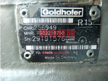 Hidravlični motor GOLDHOFER R902218750 256949: slika 2
