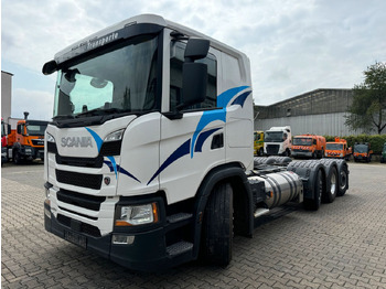 Tovornjak-šasija, Tovornjak z dvigalom Scania G 410 B8x2*6 NB LNG Fahrgestell Nebenantrieb: slika 3