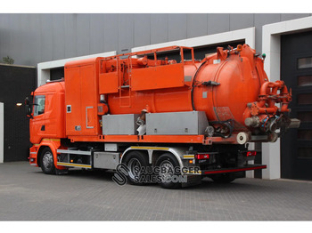Vakuumski tovornjak Scania R520 V8 KOKS MegaVac Loader 8000 Evo – Dry material unit: slika 3