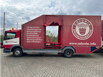 Tovornjak avtotransporter Mercedes-Benz Atego 1223 L 4x2 Atego 1223 L 4x2, Kompl. Zug, Lift- & Schiebeplateau, Funk: slika 3
