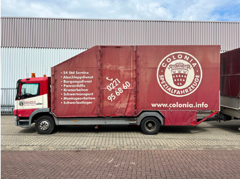 Tovornjak avtotransporter Mercedes-Benz Atego 1223 L 4x2 Atego 1223 L 4x2, Kompl. Zug, Lift- & Schiebeplateau, Funk: slika 2