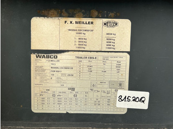 Polprikolica Meiller MHPS 12/27 MHPS 12/27 NOSS2, Stahlmulde ca. 26m³, Liftachse: slika 3