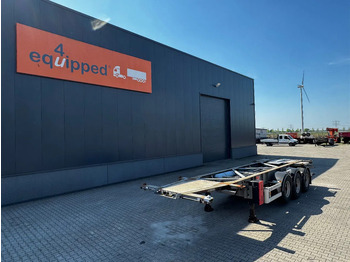 Kontejnerska polprikolica/ Polprikolica z zamenljivim tovoriščem VAN HOOL 20'/30'