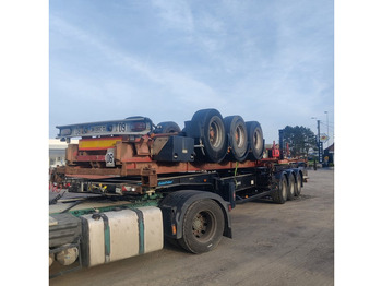 Kontejnerska polprikolica/ Polprikolica z zamenljivim tovoriščem ASCA