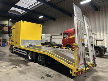 Tovornjak avtotransporter Mercedes-Benz ACTROS 2745 6x2 OPRIJWAGEN / AUTOTRANSPORTER / MACHINE CARRIER - WINCH - 6m10 - EURO 5 - LIFT AXLE - HYDR RAMPS - NL TRUCK: slika 2