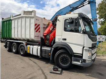 Kotalni prekucni tovornjak, Tovornjak z dvigalom Volvo FM 420 8x2 HOOKLIFT + CRANE PALFINGER PK19.001 SLD B - *294.000km* - EURO 6 - LIFT + STEERING AXLE - I SHIFT - BE TRUCK: slika 2