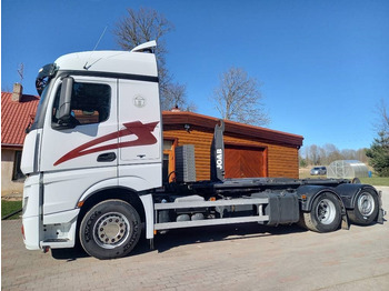 Kotalni prekucni tovornjak Mercedes-Benz Actros, 6X2, JOAB HOOK LIFT: slika 3