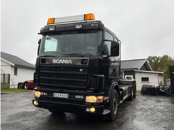 Kotalni prekucni tovornjak SCANIA 124G 420