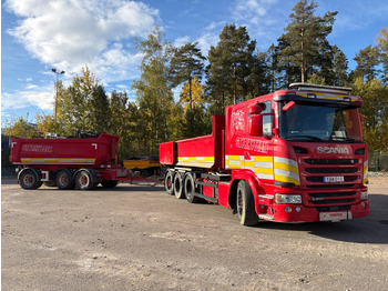 Kotalni prekucni tovornjak SCANIA G 490