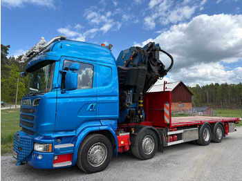 Tovornjak z dvigalom SCANIA R 490