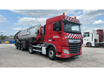 Vakuumski tovornjak DAF XF 460 (17500L / IPSAM VACUUM + HIGH PRESSURE / BELGIAN TRUCK + TRAILER / TOP CONDITION): slika 3