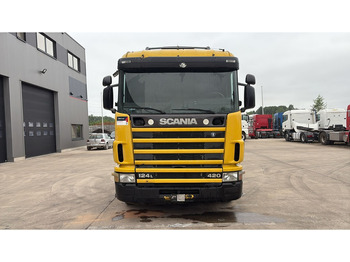 Vlačilec Scania 124-420 (6X2 / 8 TYRES / ORIGINAL TRACTOR UNIT / FRONT STEEL): slika 2