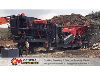 Nov Stožčasti drobilec General Makina Mobile Cone Crusher Plant For SALE: slika 2