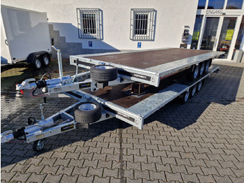 Plato/ Tovorna prikolica Brian James Trailer Connect 550x229cm blackline Plattform Tridem 10" 3500kg (XXL): slika 3