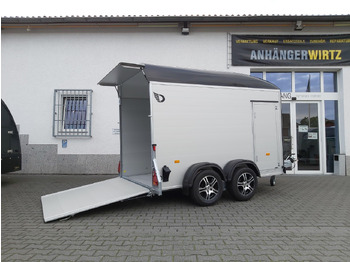 Prikolica zabojnik Cargo Roadster 500 312x167x199cm Alu Poly black Seitentür Alufelgen dark Pullman 100 km/H 2000kg: slika 2