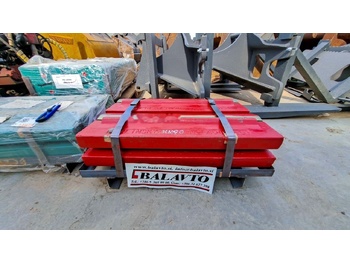 Blow bar Rubble Master RM90 for crusher lizing Blow bar Rubble Master RM90 for crusher: slika 3