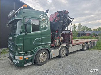 Tovornjak z dvigalom SCANIA