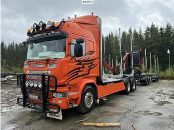 Tovornjak za prevoz lesa SCANIA R 730