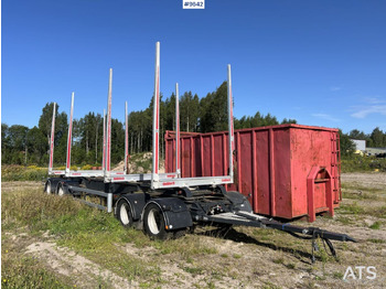 Prikolica za prevoz lesa