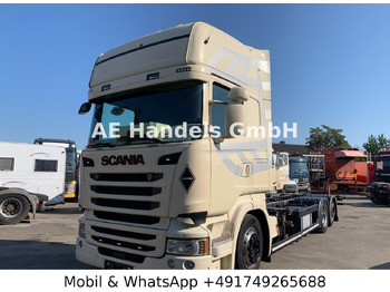 Kontejnerski tovornjak/ Tovornjak z zamenljivim tovoriščem SCANIA R 450