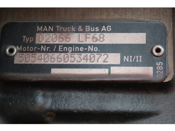 Motor za Tovornjak MAN D2066LF68 EURO6 320PS: slika 5 Motor za Tovornjak MAN D2066LF68 EURO6 320PS: slika 5