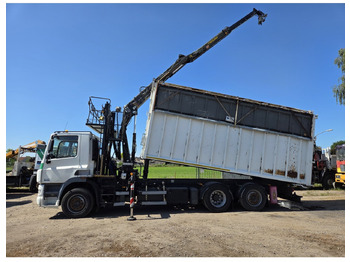 Tovornjak prekucnik, Tovornjak z dvigalom DAF CF85.410 6x2 steering axle lenk Tipper Crane HIAB J1320Z: slika 2