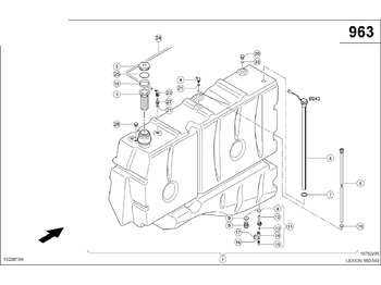 Rezervoar za gorivo CLAAS