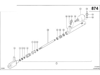 Hidravlični cilinder CLAAS