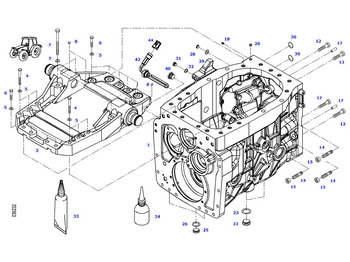 Menjalnik in deli FENDT