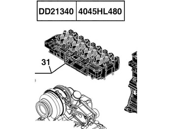 Glava motorja JOHN DEERE