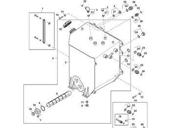 Hidravlični rezervoar JOHN DEERE