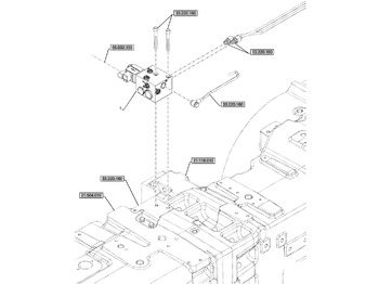 Hidravlični ventil NEW HOLLAND