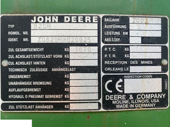 Rezervni deli JOHN DEERE