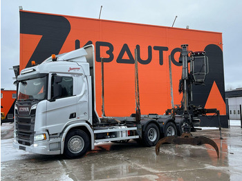 Tovornjak za prevoz lesa SCANIA R 520