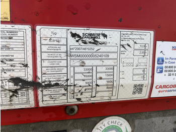 Polprikolica zabojnik Schmitz Cargobull SCB S2 / Box Trailer / Disk / APK TUV 10-26: slika 5