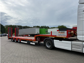 Nizko noseča polprikolica Kässbohrer K.SLS ECO Tieflader mit hydraulischen Rampen: slika 3