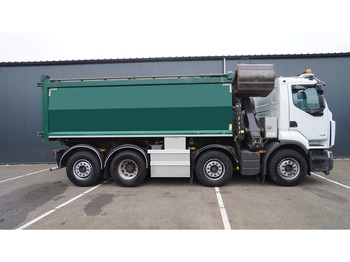 Tovornjak z dvigalom Renault PREMIUM 380 DXI 8X2/6 2 SIDE TIPPER WITH PLFINGER Q 170 Z CRANE.278.200KM: slika 5